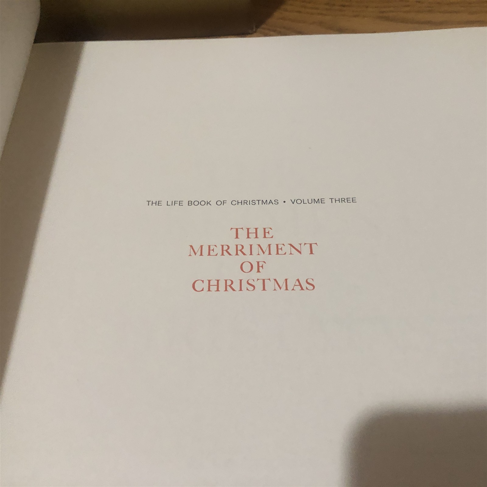The Life Book Of Christmas Set Volumes 1-3 Time Incorporated