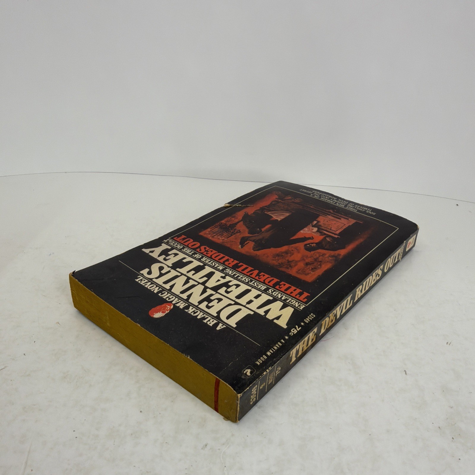 The Devil Rides Out by Dennis Wheatley 1967 Bantam Edition First Printing PB