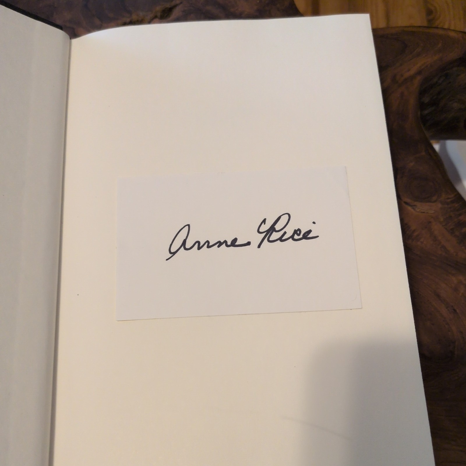 Lasher 1993 Fifth Print Bookplate Signed Hardcover/Dust Jacket by Anne Rice