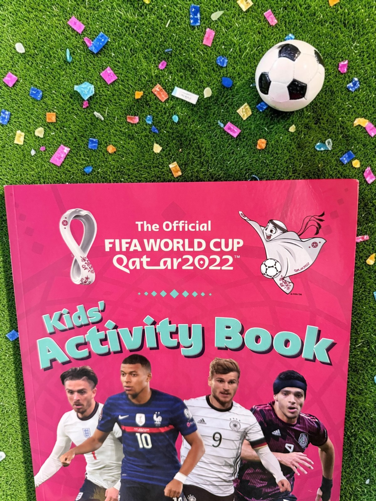 FIFA World Cup Official Activity Book 32 Pages Coloring Puzzles Prizes New