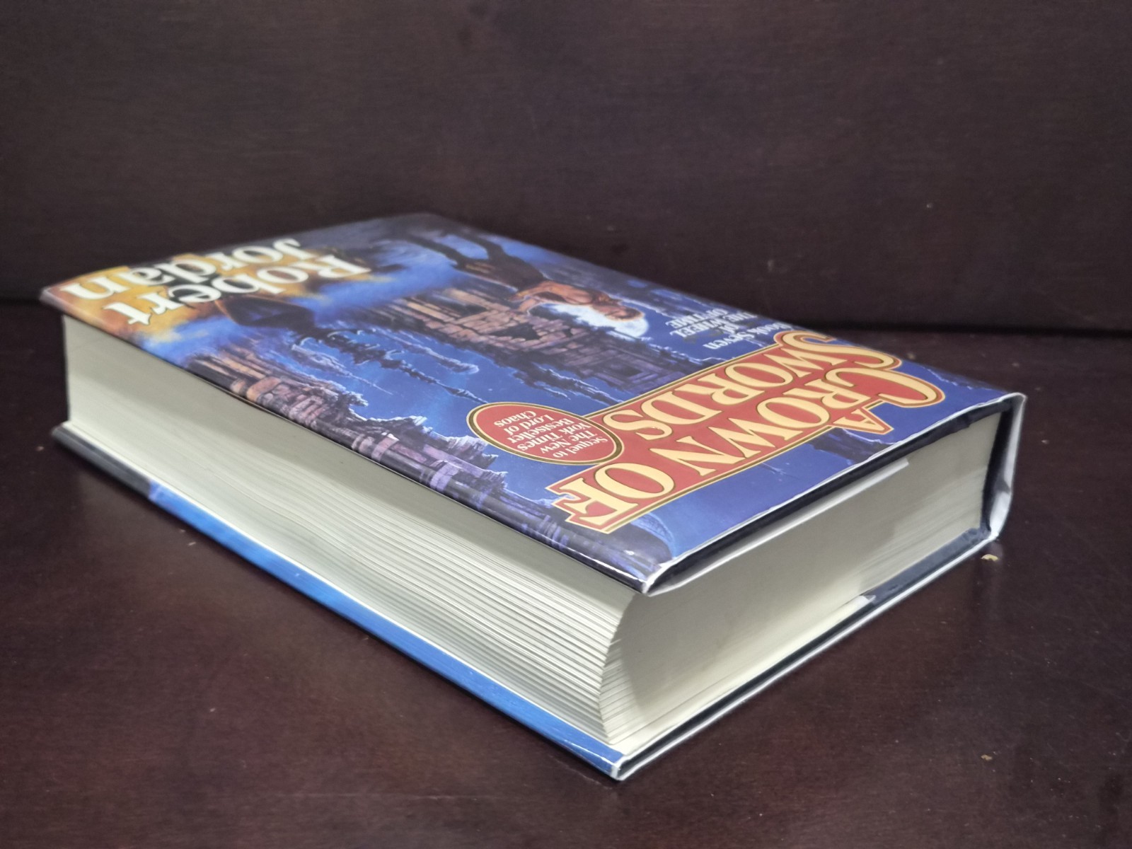Robert Jordan A CROWN OF SWORDS 1996 Wheel of Time 1st Ed 1st Print HCDJ VG