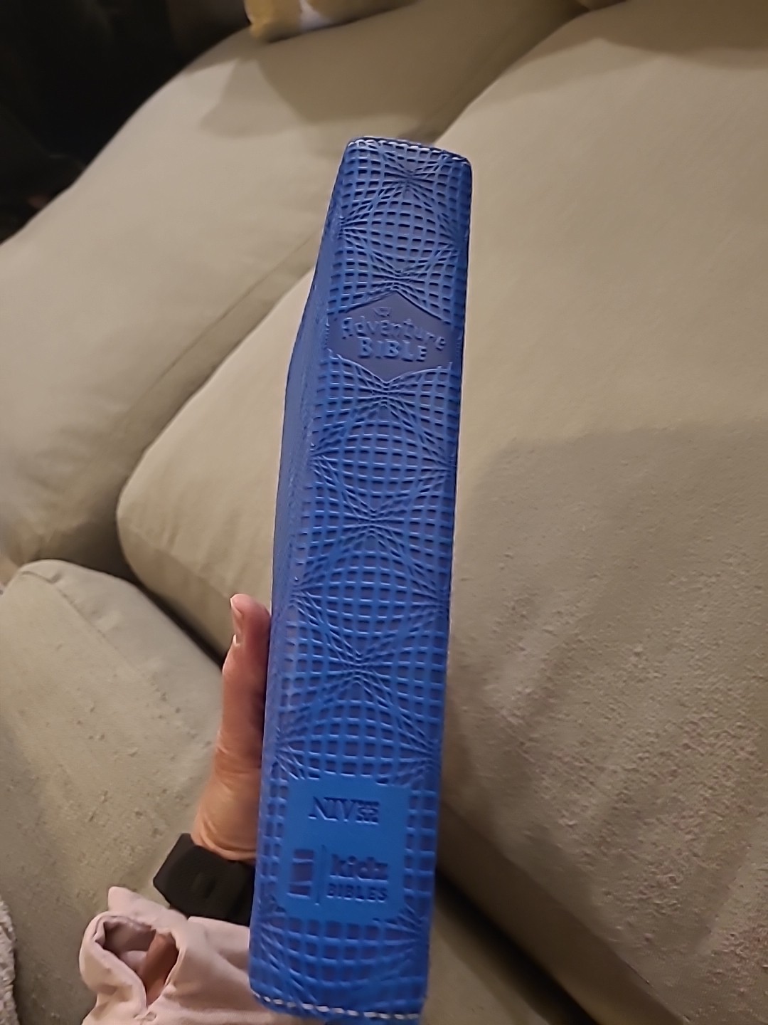 NIV, Adventure Bible, Leathersoft, Blue, Full Color by Zondervan Staff (2013,…