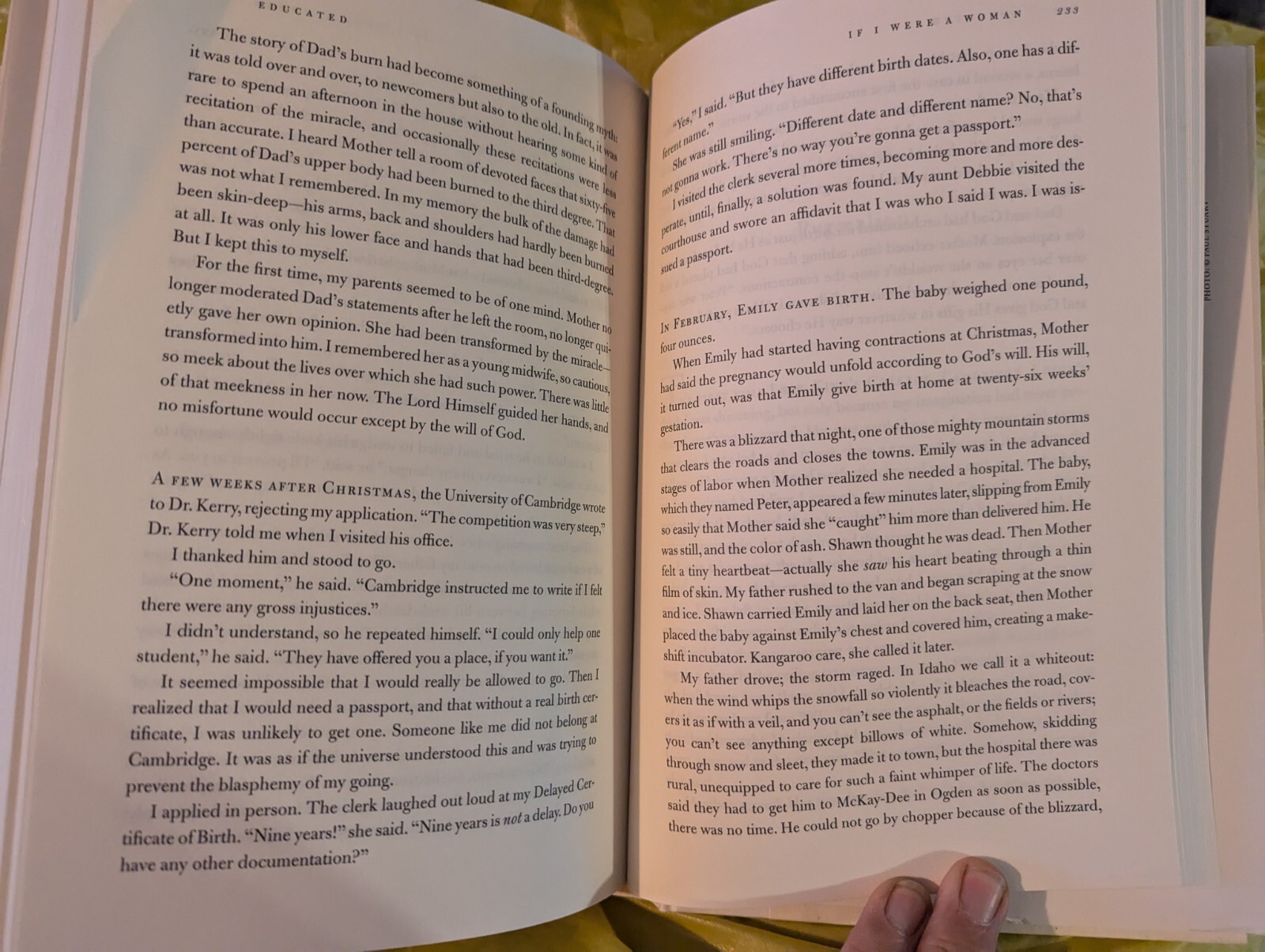 Educated : A Memoir by Tara Westover