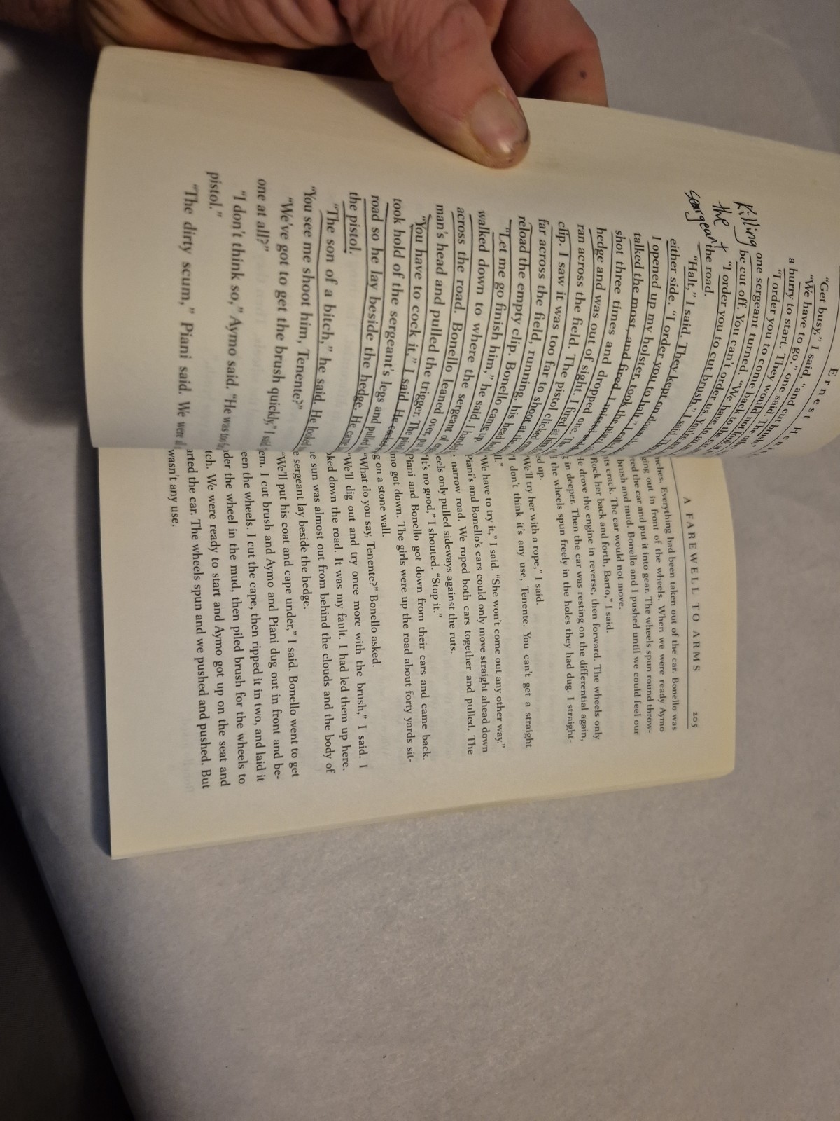 A Farewell to Arms by Ernest Hemingway Scribner TPB American Modernist Fiction