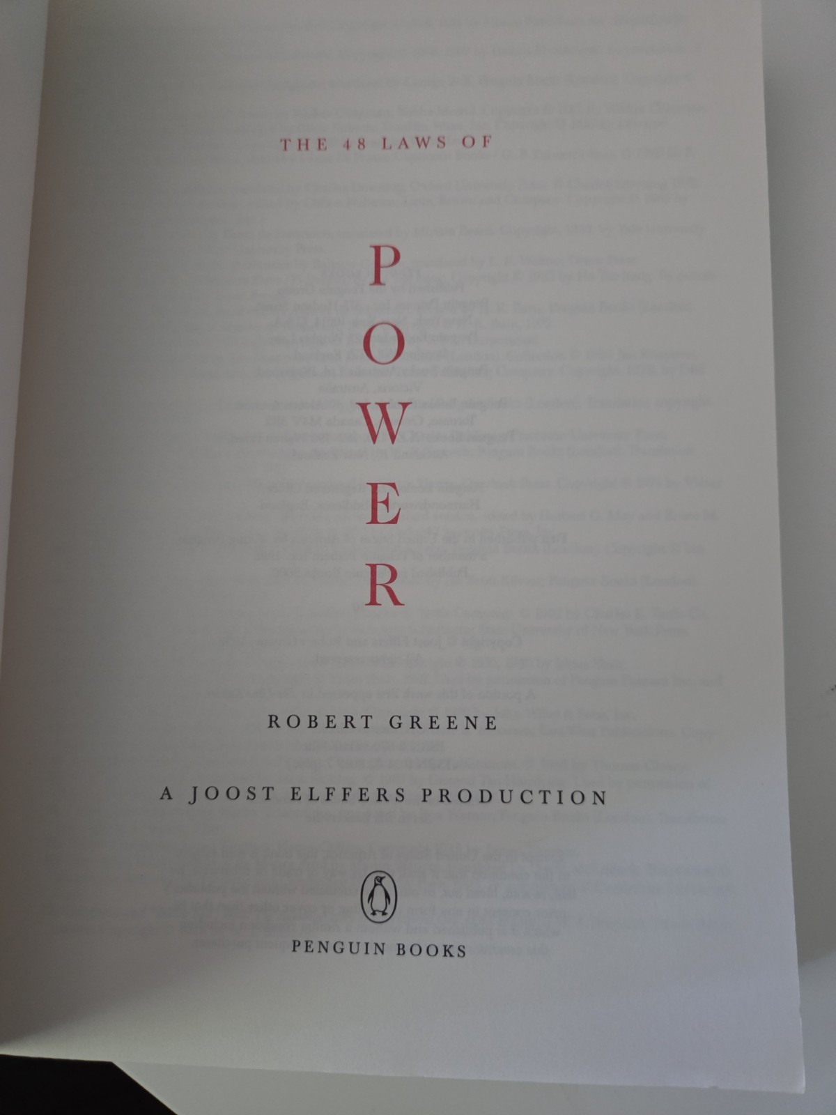 48 Laws of Power by Robert Greene (2000, Uk-B Format Paperback)