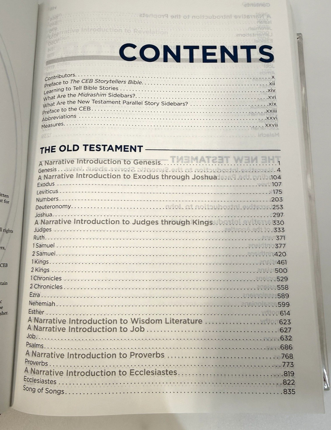 CEB Storytellers Bible Hardcover Common English Bible Study Bible 2017