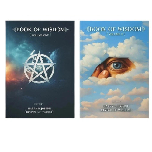Book of Wisdom Volumes 1 & 2 by Harry B. Joseph -Paperback Bundle-Free Shipping