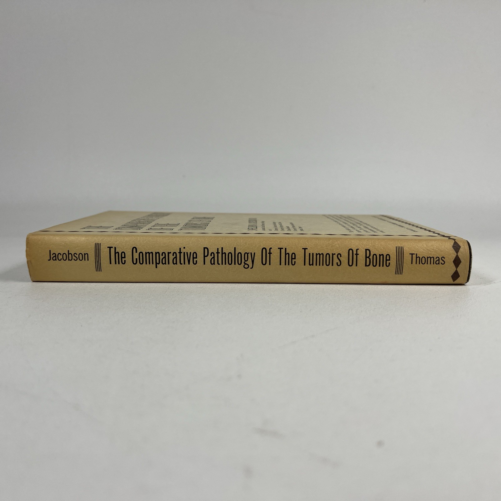 Comparative Pathology of the Tumors of Bone by Jacobson 1971 CSI Vintage Medical