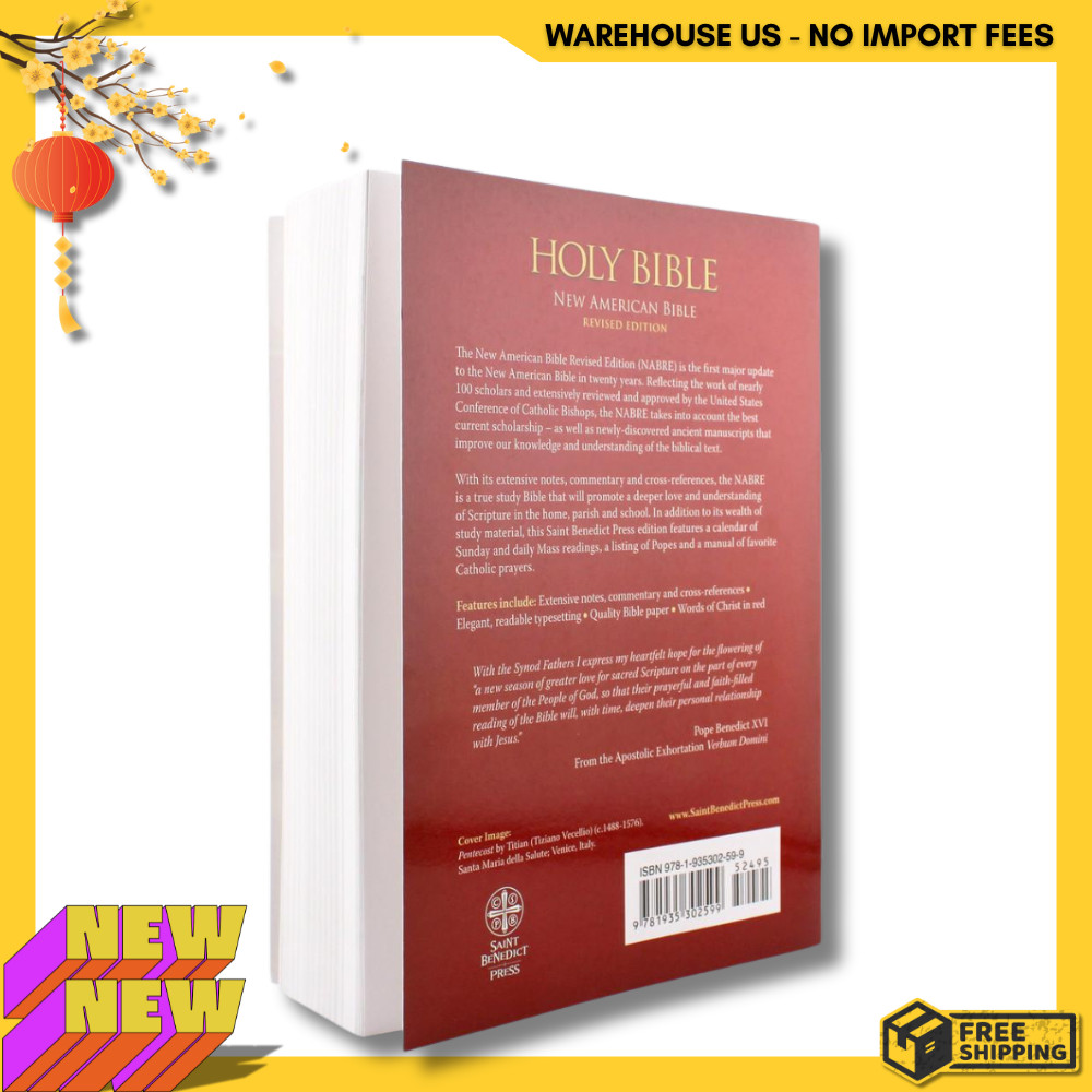 NEW NABRE – New American Bible Revised Edition, 9781935302599, FREESHIP
