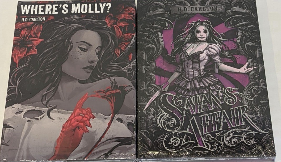Mystic Box WHERE’S MOLLY? & SATAN’S AFFAIR H.D. Carlton CAT AND MOUSE