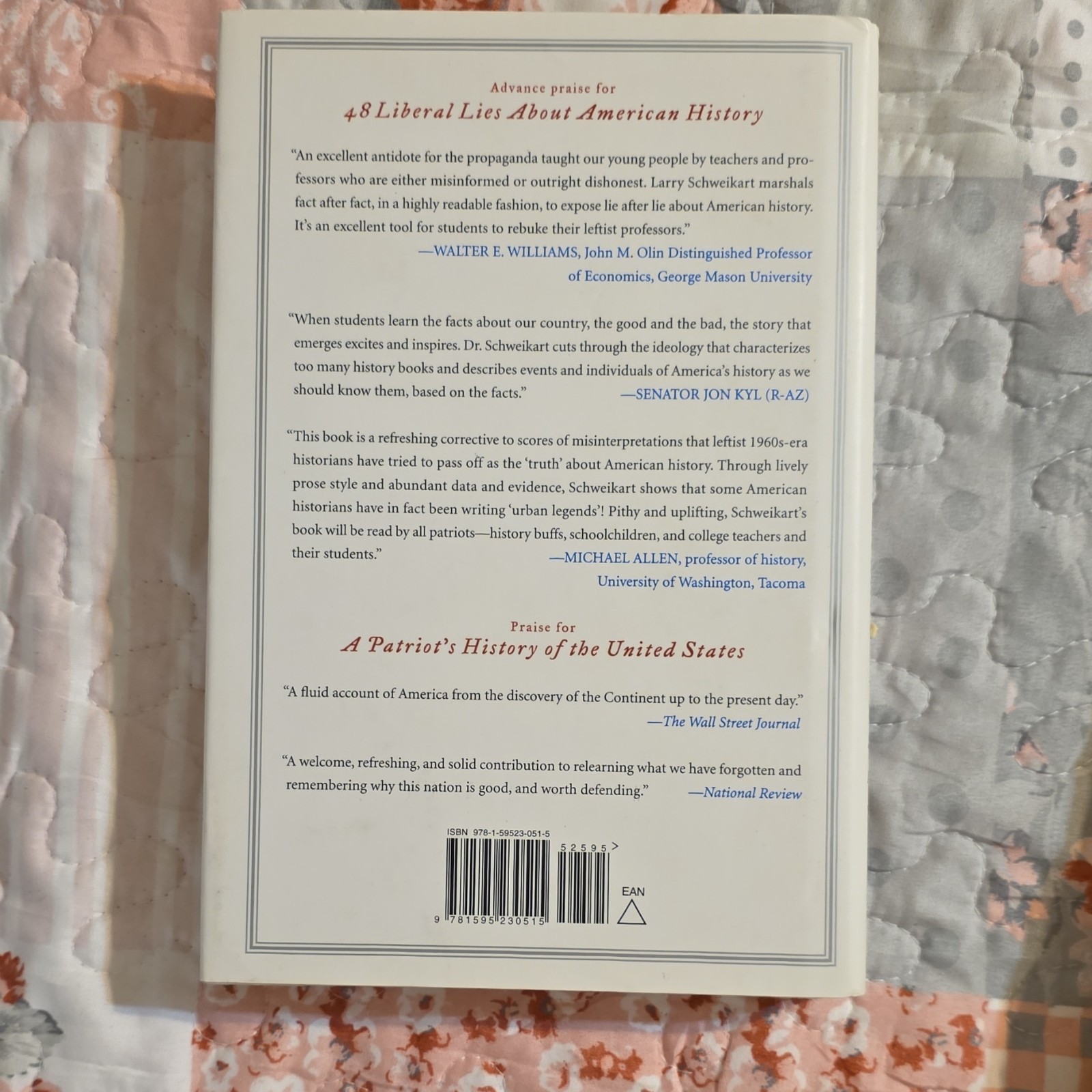 48 Liberal Lies about American History by Larry Schweikart (2008, Hardcover)