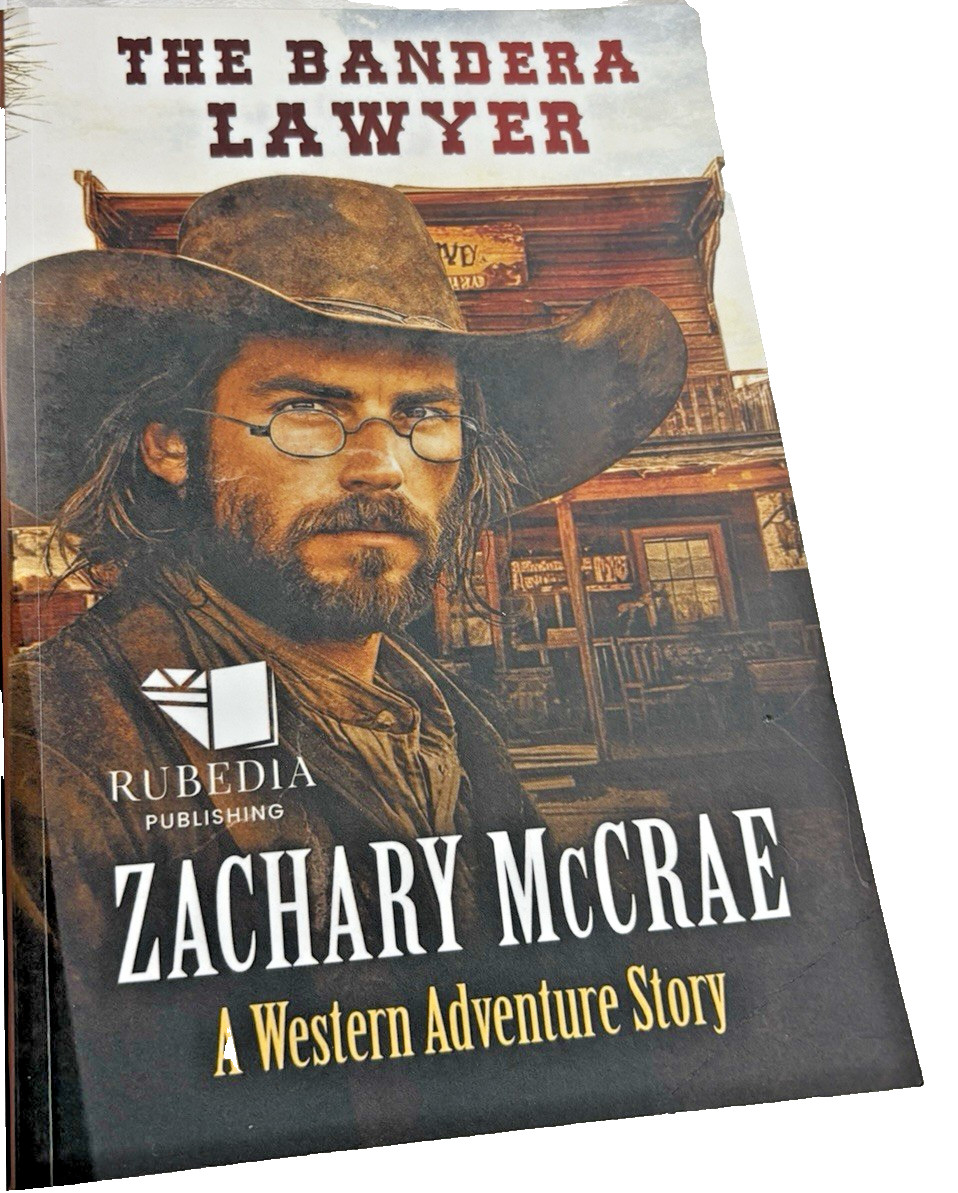 Lot of Zachary McCrae Paperback Books Western Adventure Story Rubedia Publishing