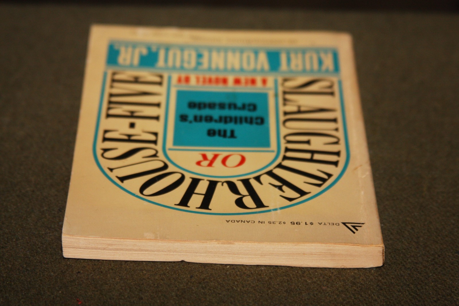 Slaughterhouse-Five by Kurt Vonnegut, Jr. 1969 TPB 4th Print Delta