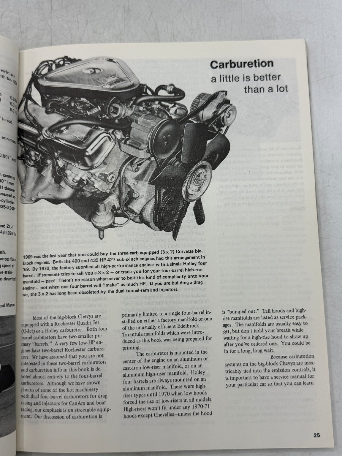 How to HOTROD Big-block CHEVYS 396 402 427 454 Fisher Waar 1977 H.P. BOOKS