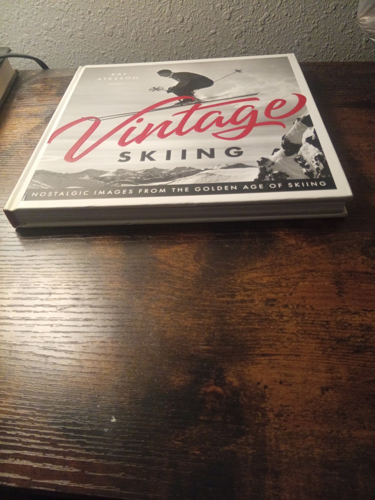 Vintage Skiing Book By Ray Atkeson, 1st Ed