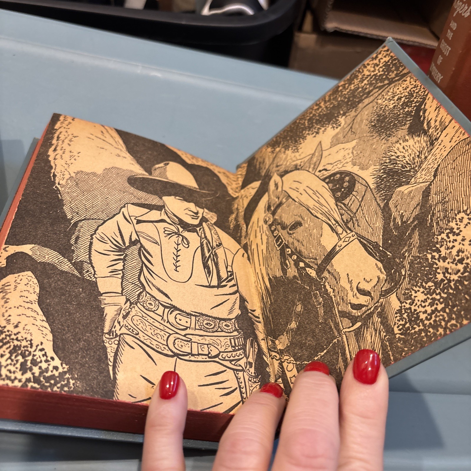 Roy Rogers Set of Three Hardback Books. Good Condition. See Photos