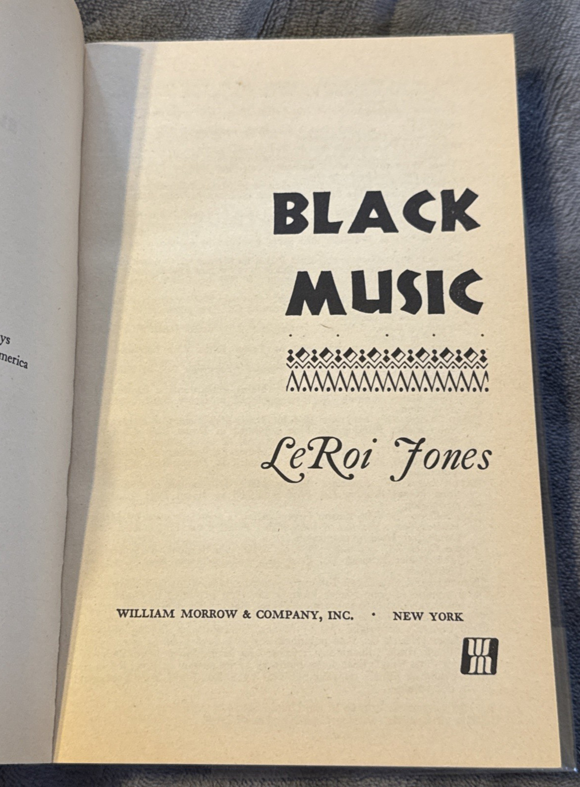 BLACK MUSIC LEROI JONES VINTAGE JAZZ PAPERBACK JOHN COLTRANE ALLEE WILLIS ESTATE