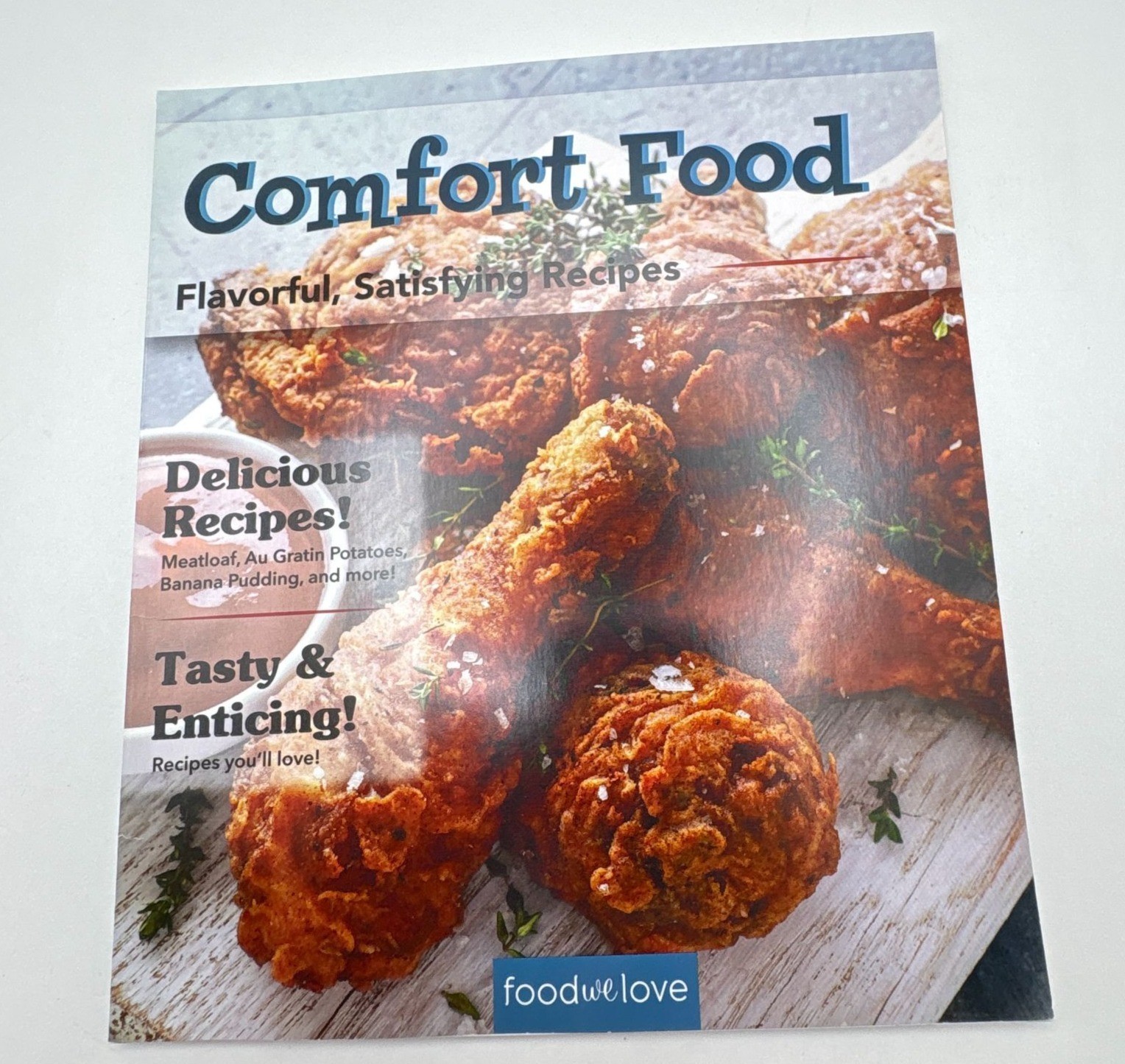 Food We Love Cookbook Lot of 4 Mediterranean Comfort Food Low Carb 5 Star Brunch