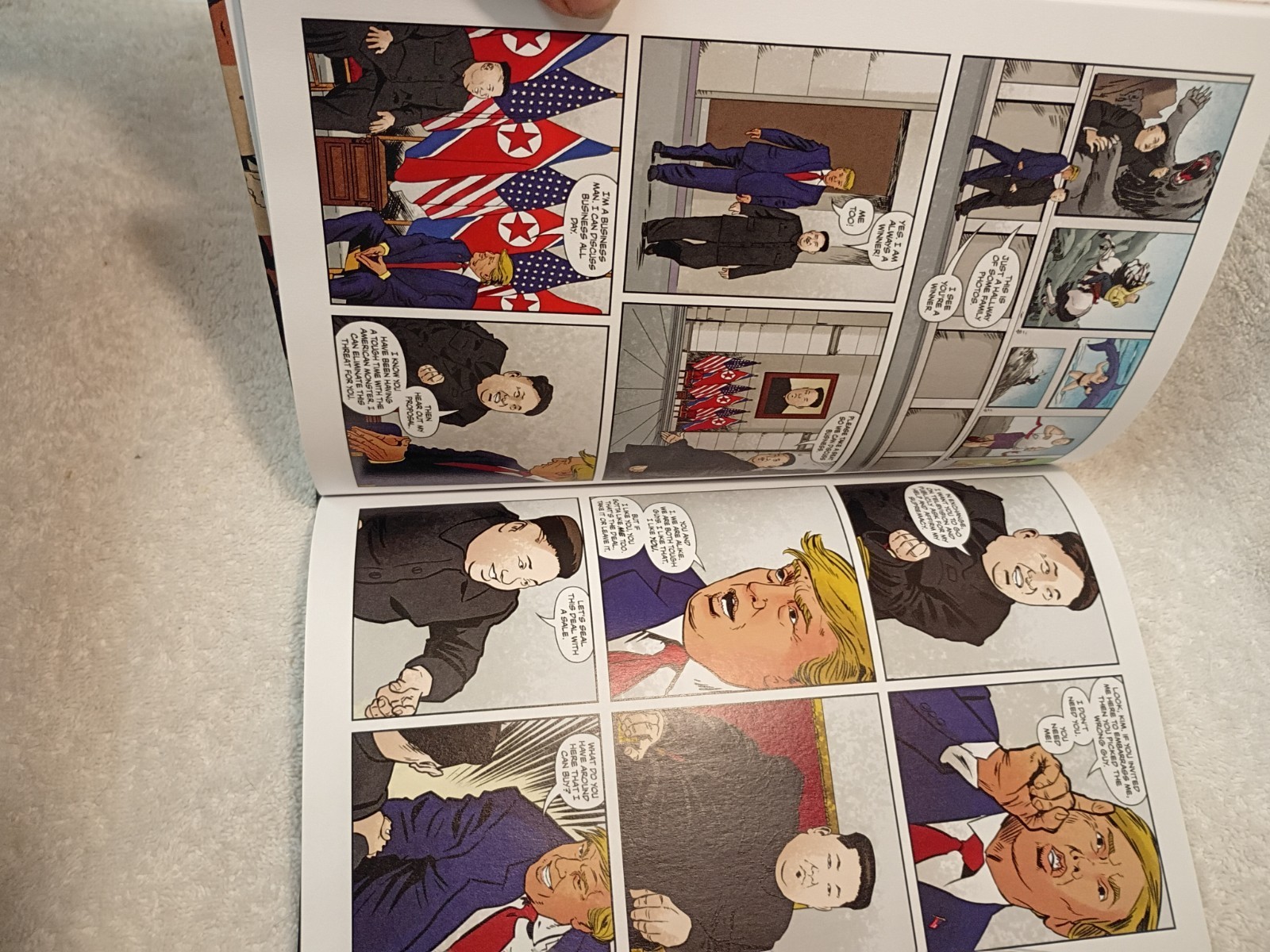 The INCAPABLE TRUMP: The COMPLETE Series BY Alex Genaro. 120 Pages. Hardcover.