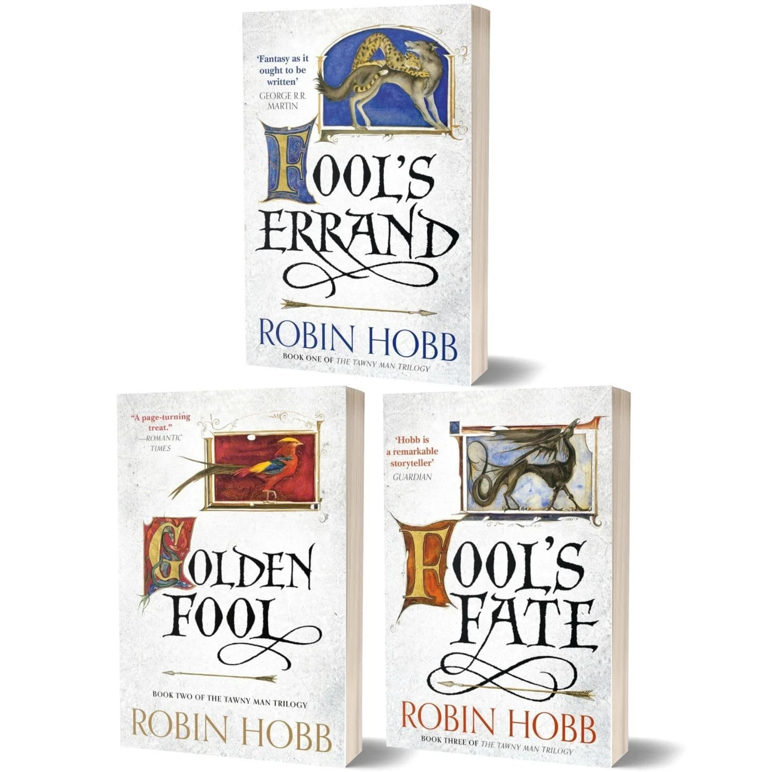 The Tawny Man Trilogy 3 Books Collection Set by Robin Hobb Fool’s Errand Golden