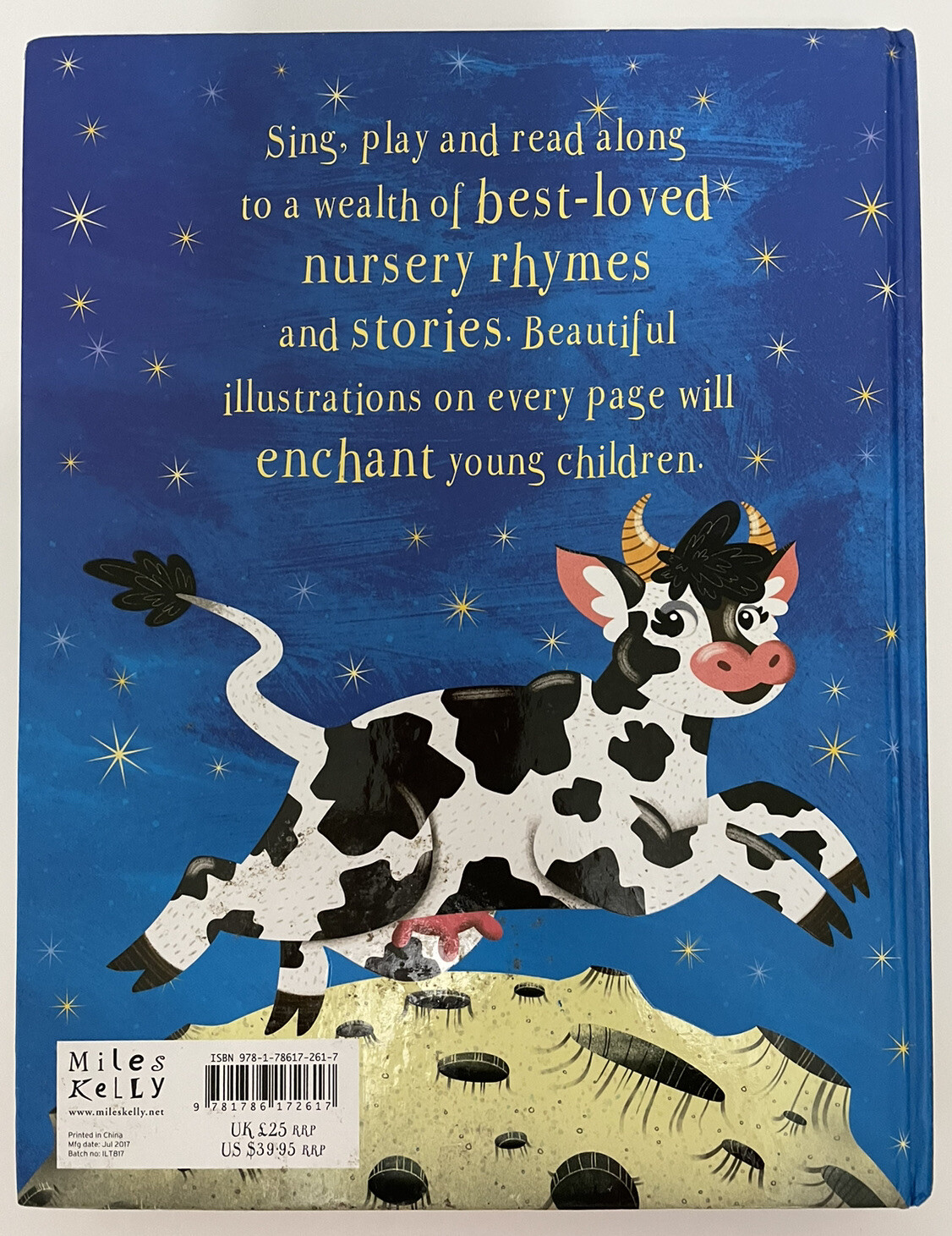 2017 Miles Kelly Illustrated Treasury of Nursery Rhymes 383 Pages