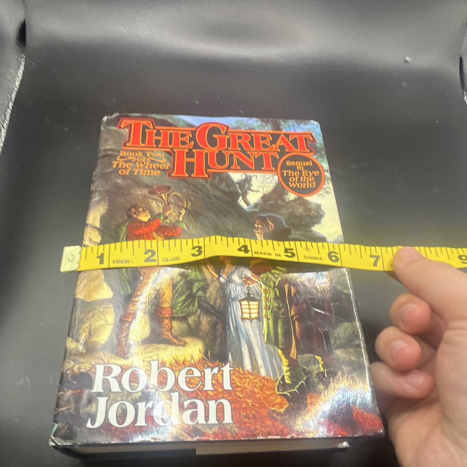 The Great Hunt by Robert Jordan (1990,Hardcover) Wheel of Time Book Club Edition