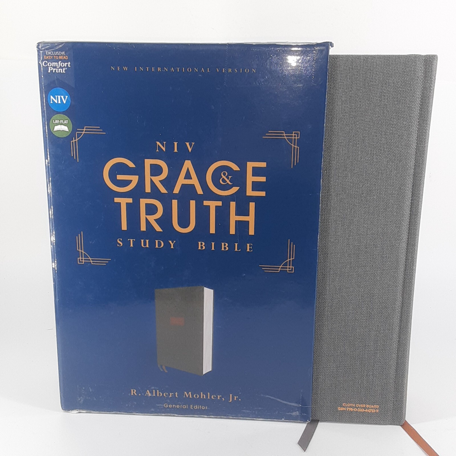 NIV the Grace and Truth Study Bible Easy Read Comfort Print Lay Flat Red Letter