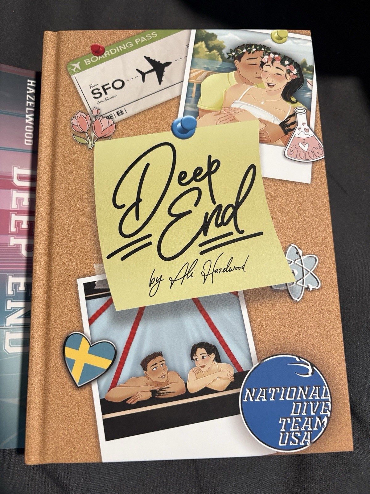 Deep End by Ali Hazelwood Owlcrate Exclusive Edition Hardcover