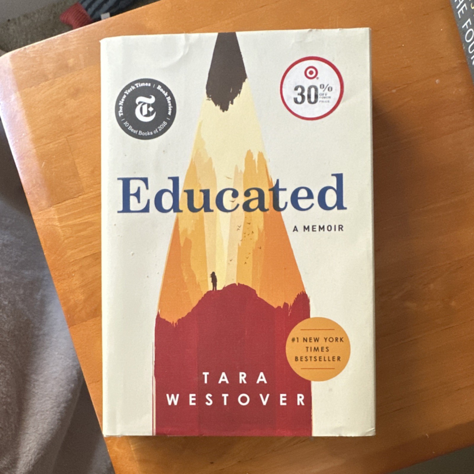 Educated: A Memoir by Tara Westover Hardcover Random House Dust Jacket