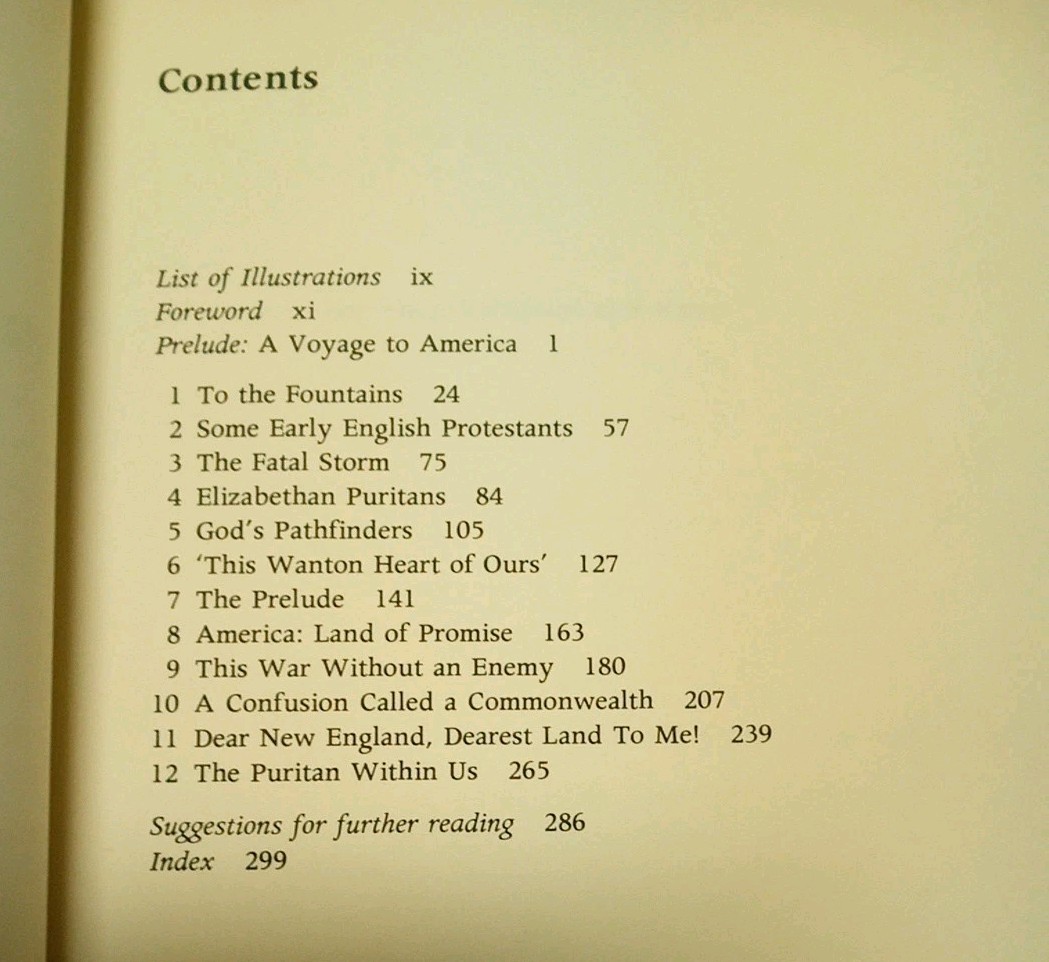 Founding Fathers, The Puritans In England and America. by John Adair. 1982.