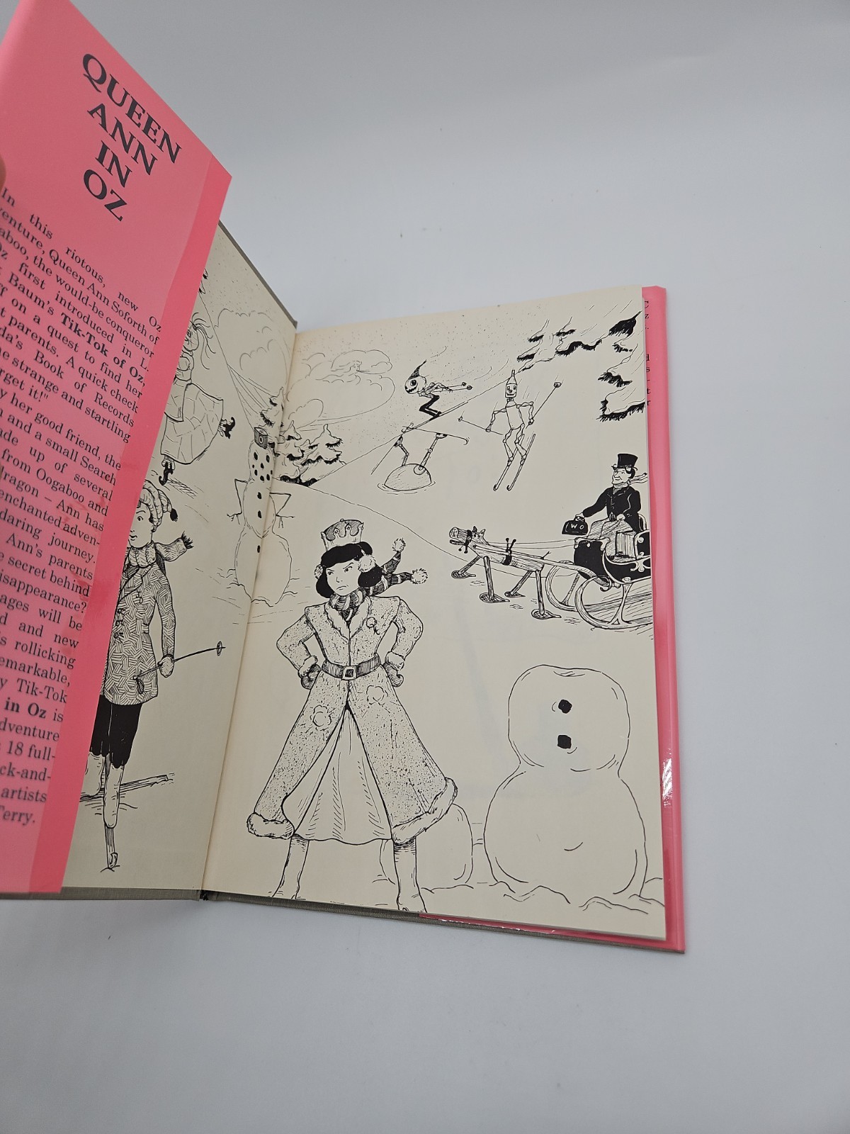 Queen Ann In Oz, Karyl Carlson & Eric Gjovaag, First, Dust Jacket, SIGNED, 1993