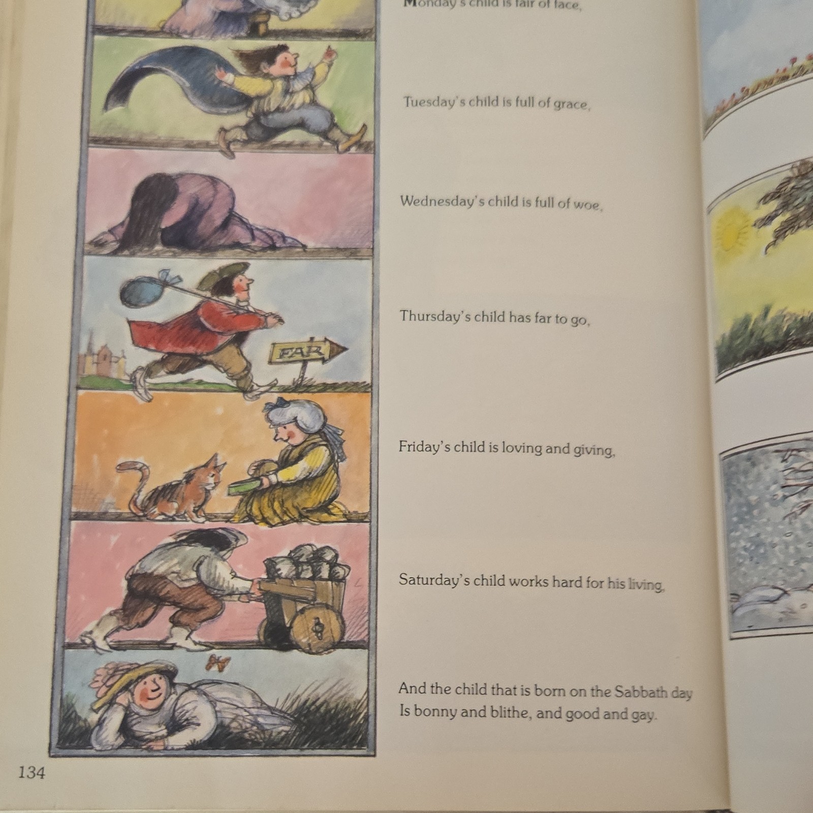 Random House Book of Mother Goose Arnold Lobel Hardcover Illustrated