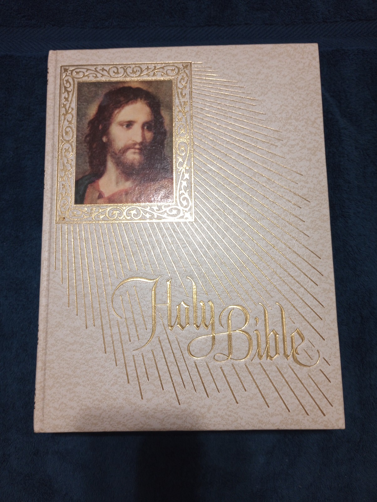 1250 pages, The New American Bible, Holy Bible, Catholic, 12″ x 9″ with gold