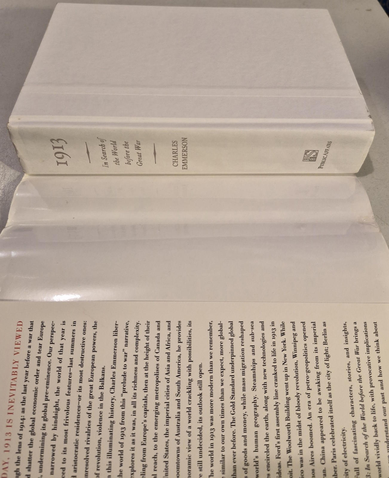 1913: In Search of the World Before the Great War