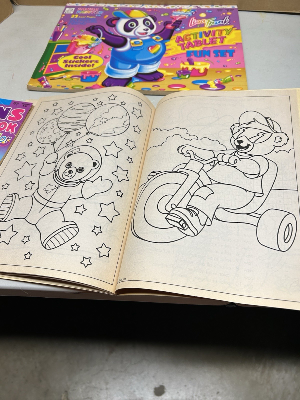 Lot Of Lisa Frank Coloring And Activity Books READ DESCRIPTION