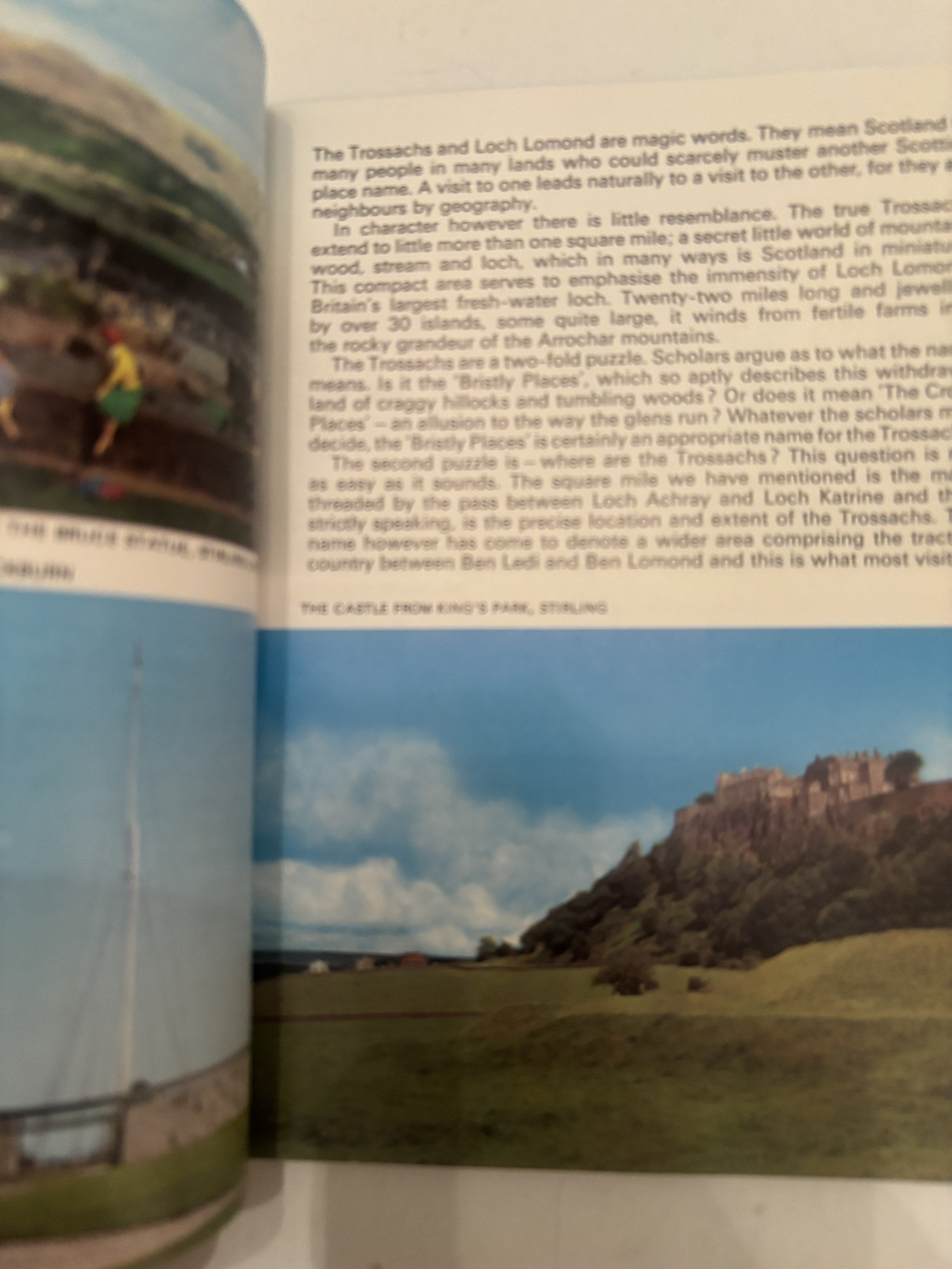 THE TROSSACHS & LOCH LOMOND (undated) 36 pages. TOURISTS GUIDE