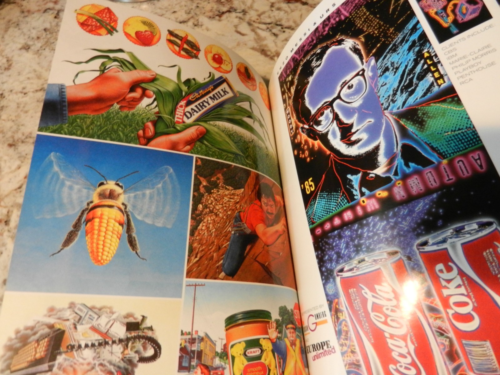 THE CREATIVE BLACK BOOK 1987 Volume 1 HC book ILLUSTRATION PRINT TV advertising
