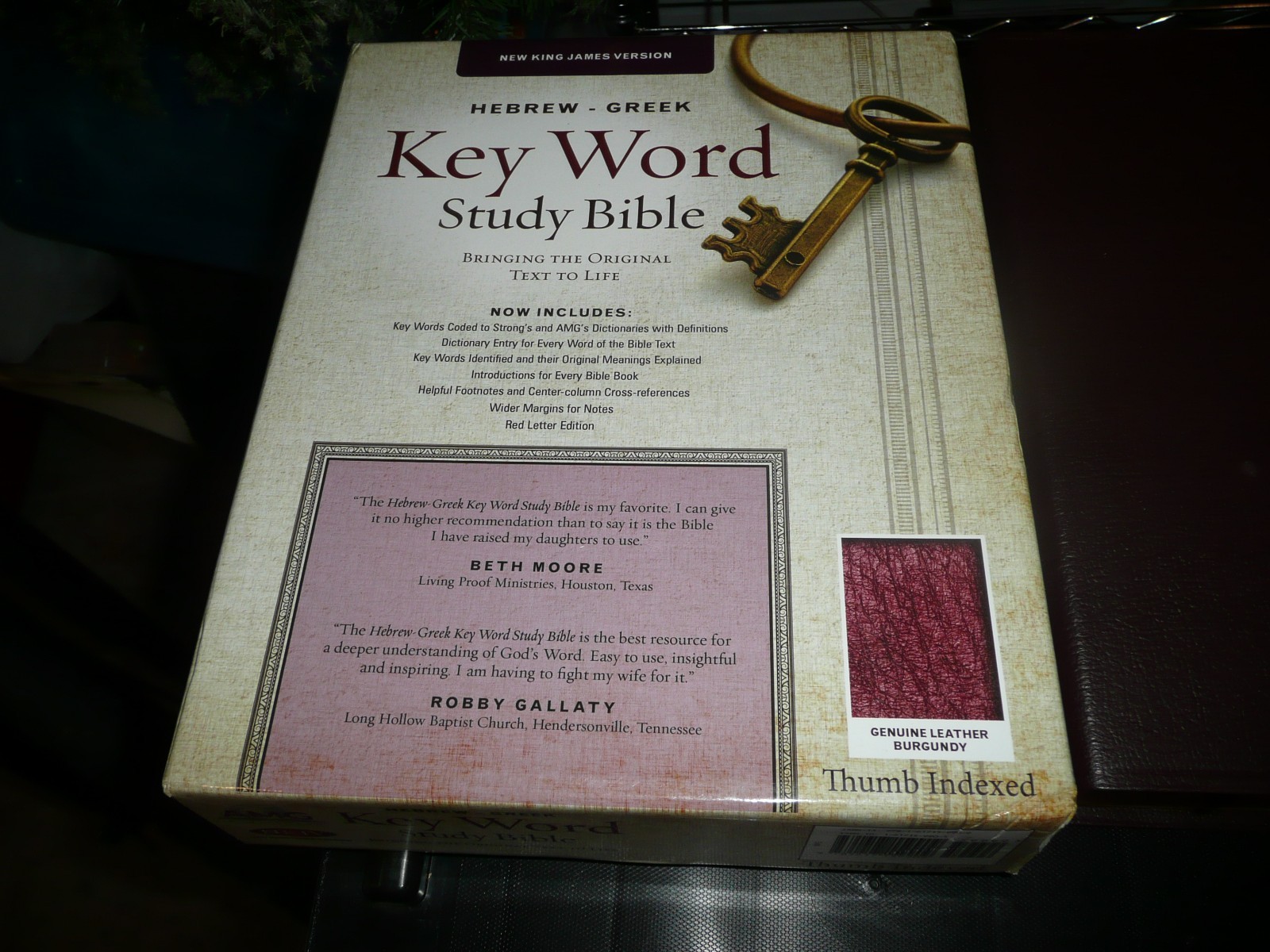 The Hebrew-Greek Key Word – Leather Bound, by Zodhiates Dr. Spiros