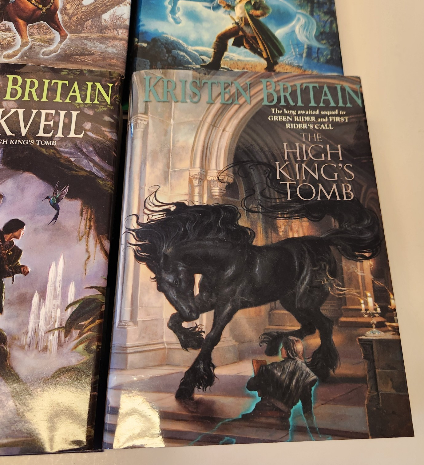 Kristen Britain Green Rider Book Lot of 4 Hardcover Fantasy Set 1-4 DAW BCE
