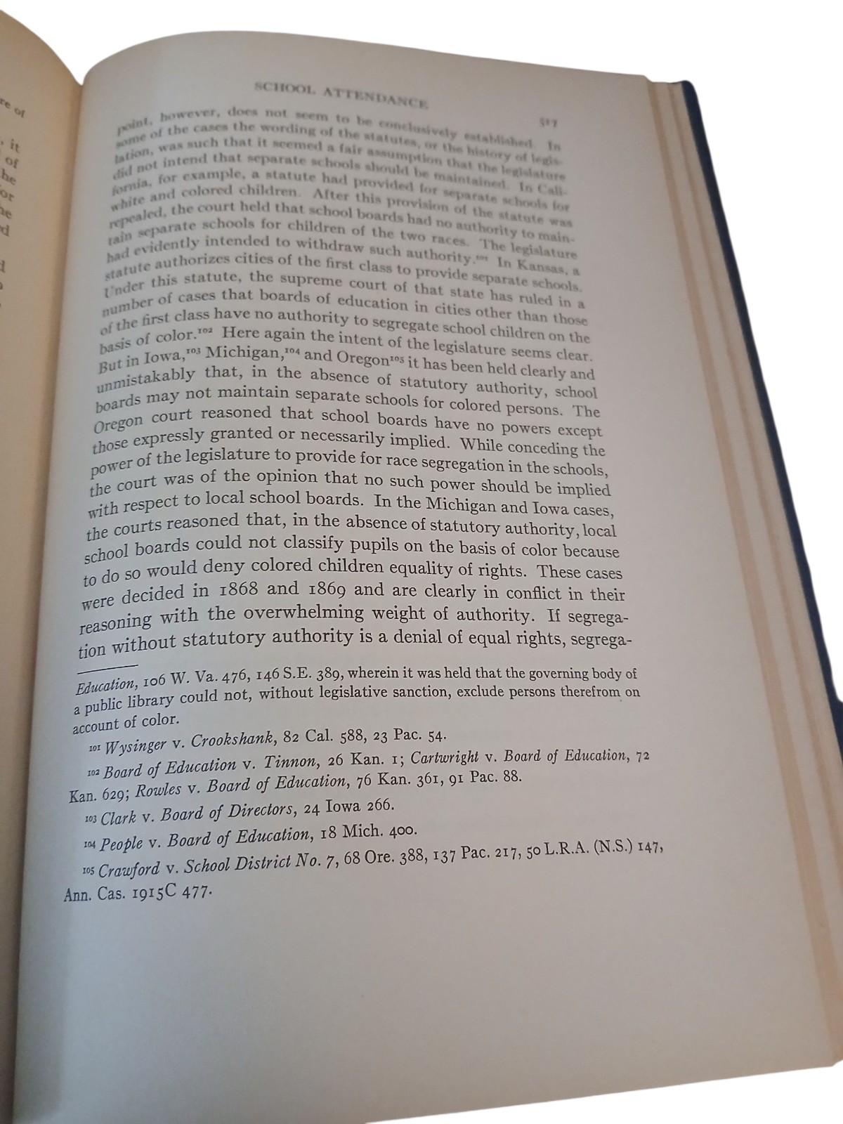The Courts and the Public Schools Newton Edwards 1949 Hardcover Book