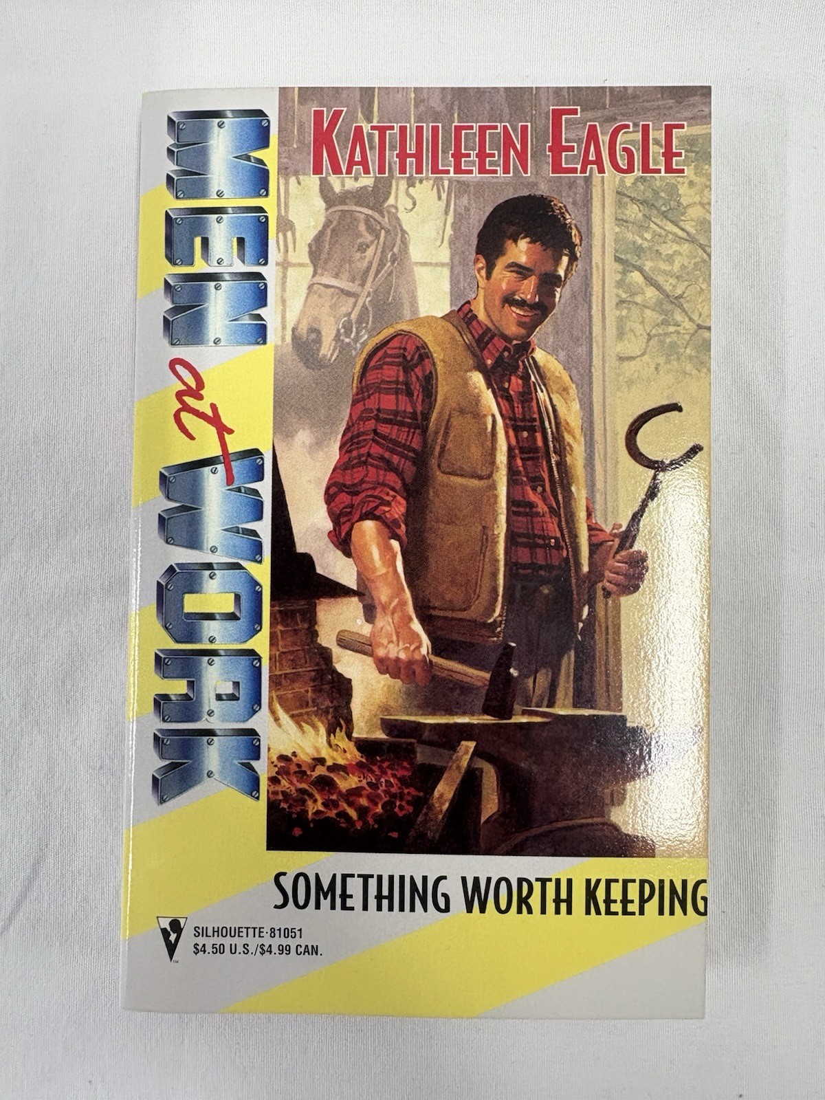 Men At Work Book Lot (6) Romance Literature