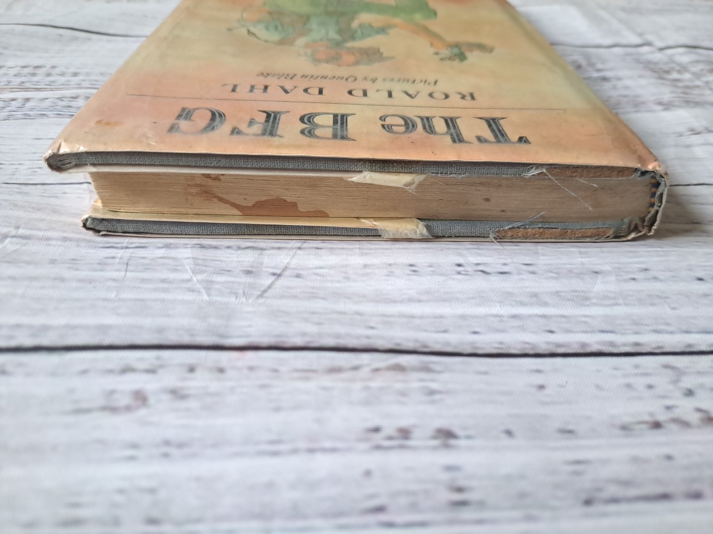 The BFG (by Roald Dahl) (1st American Edition, 1982) (Hardcover) 2nd Printing