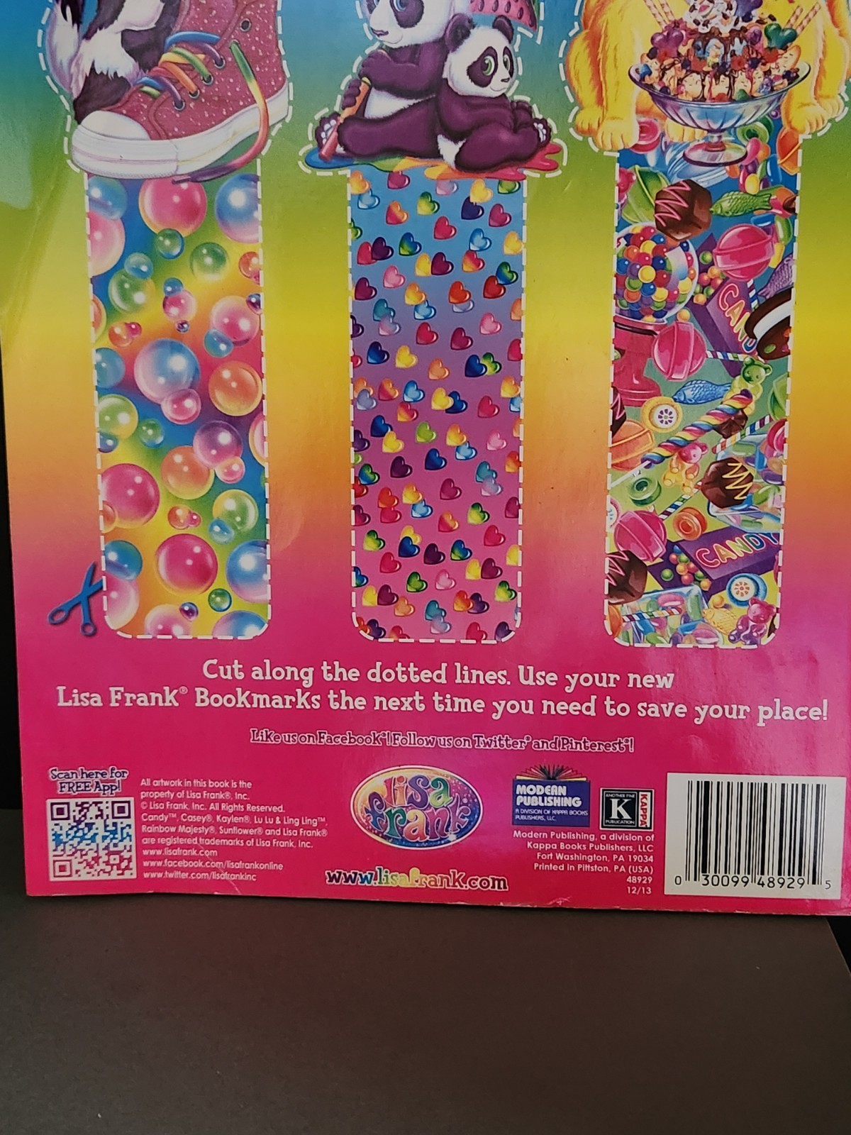 Lisa Frank Rainbow Majesty Super Size Coloring & Activity Book Horse 10.5″x8.25″