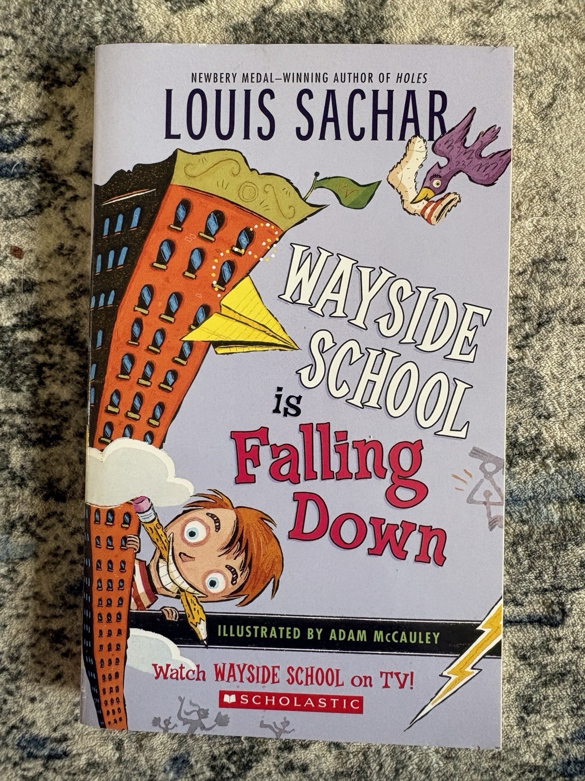 Louis Sachar Wayside School Chapter 3 Book Lot Falling Down Sideways Stranger