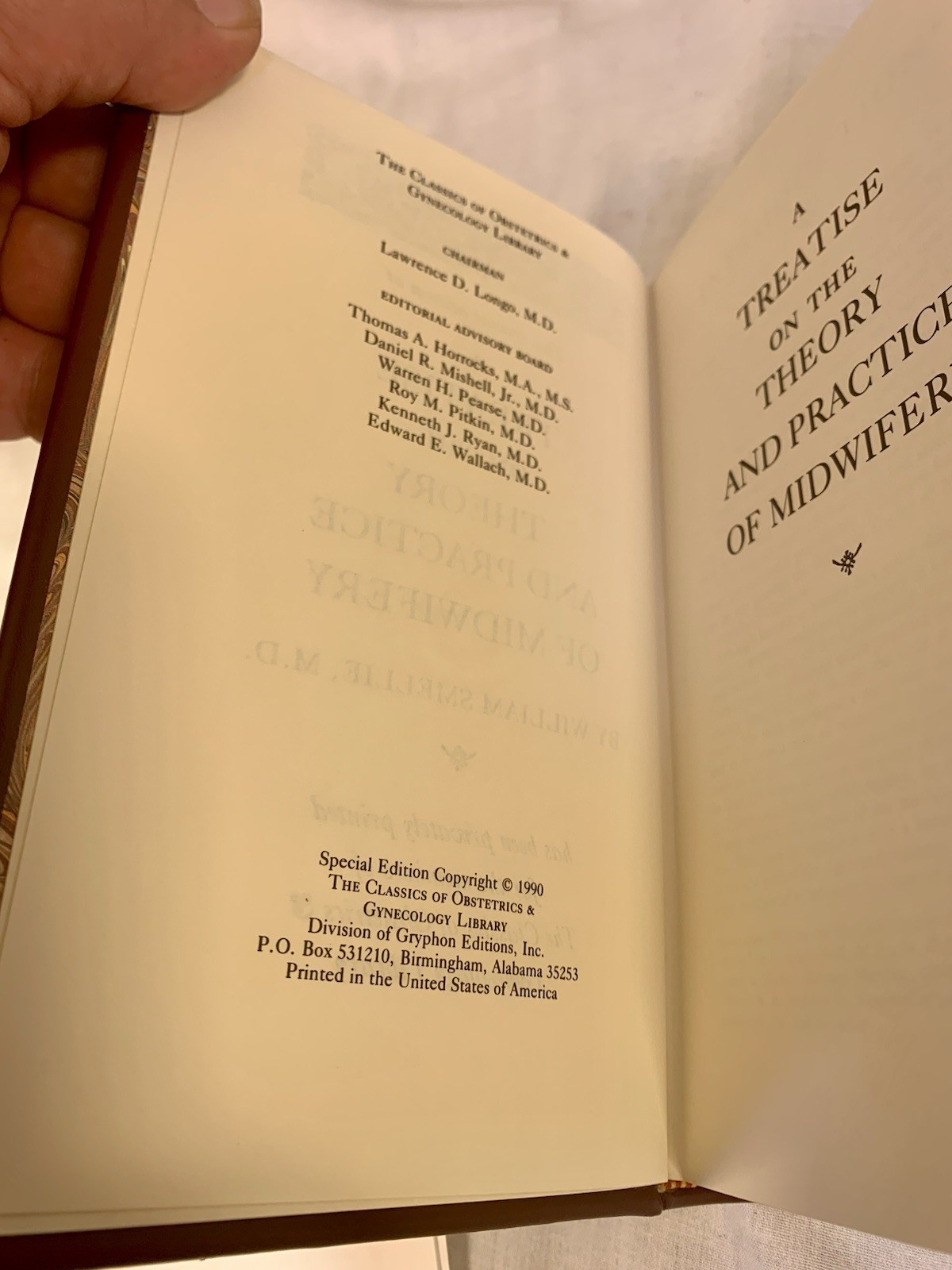 Smellie TREATISE ON THEORY & PRACTICE MIDWIFERY CASES VOLS 2 & 3 Near Mint 1990