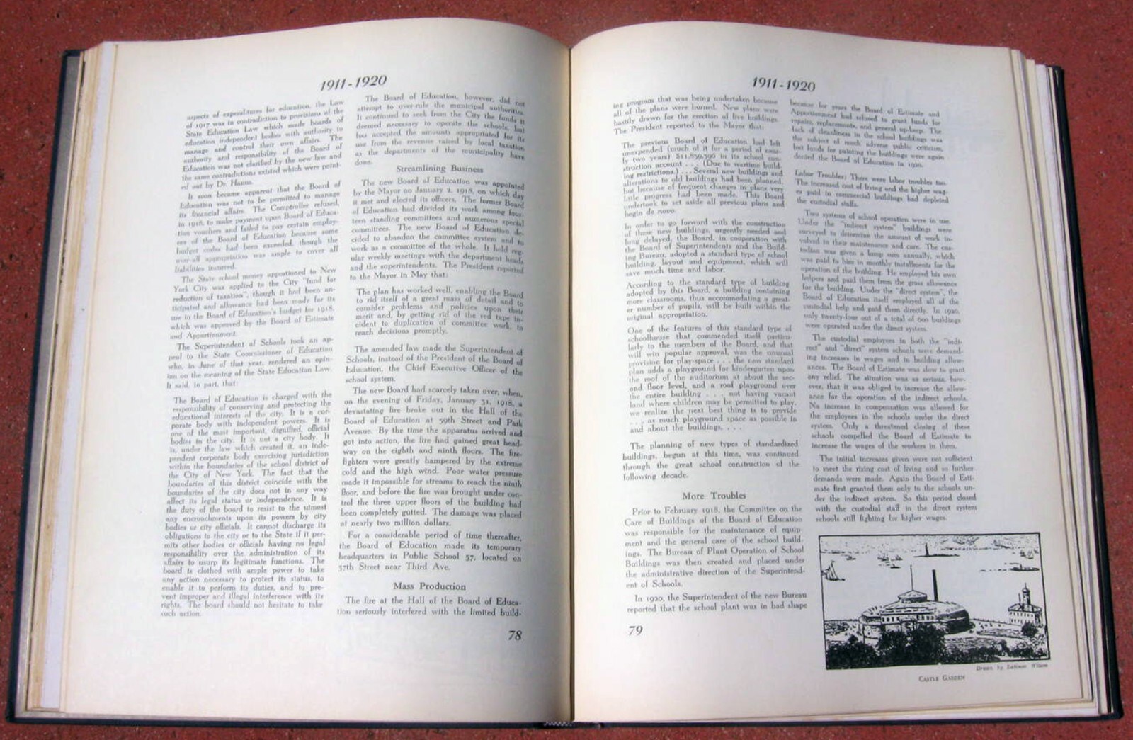 1948 City Of New York Of The Superintendent Of School Golden Jubilee Book