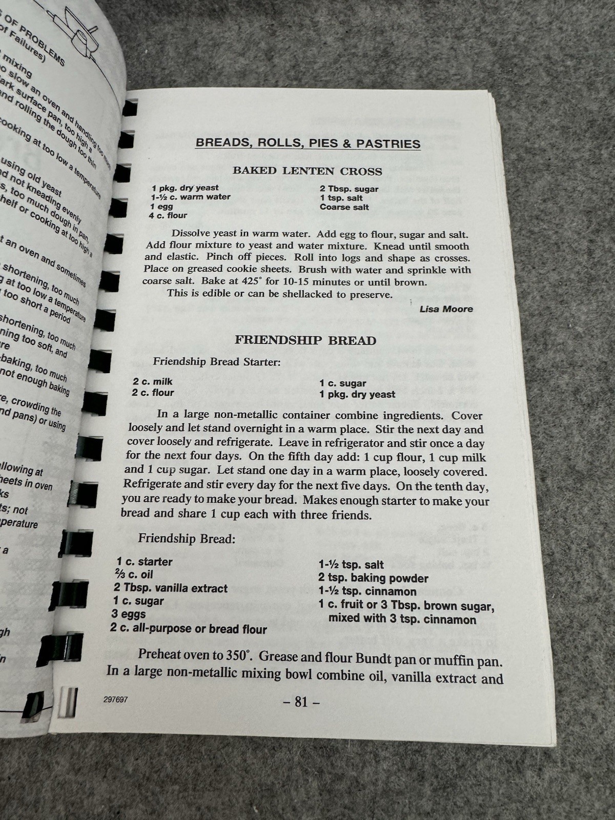 A Taste of Hope Cookbook Hope Lutheran Church Virginia Beach VA 1997