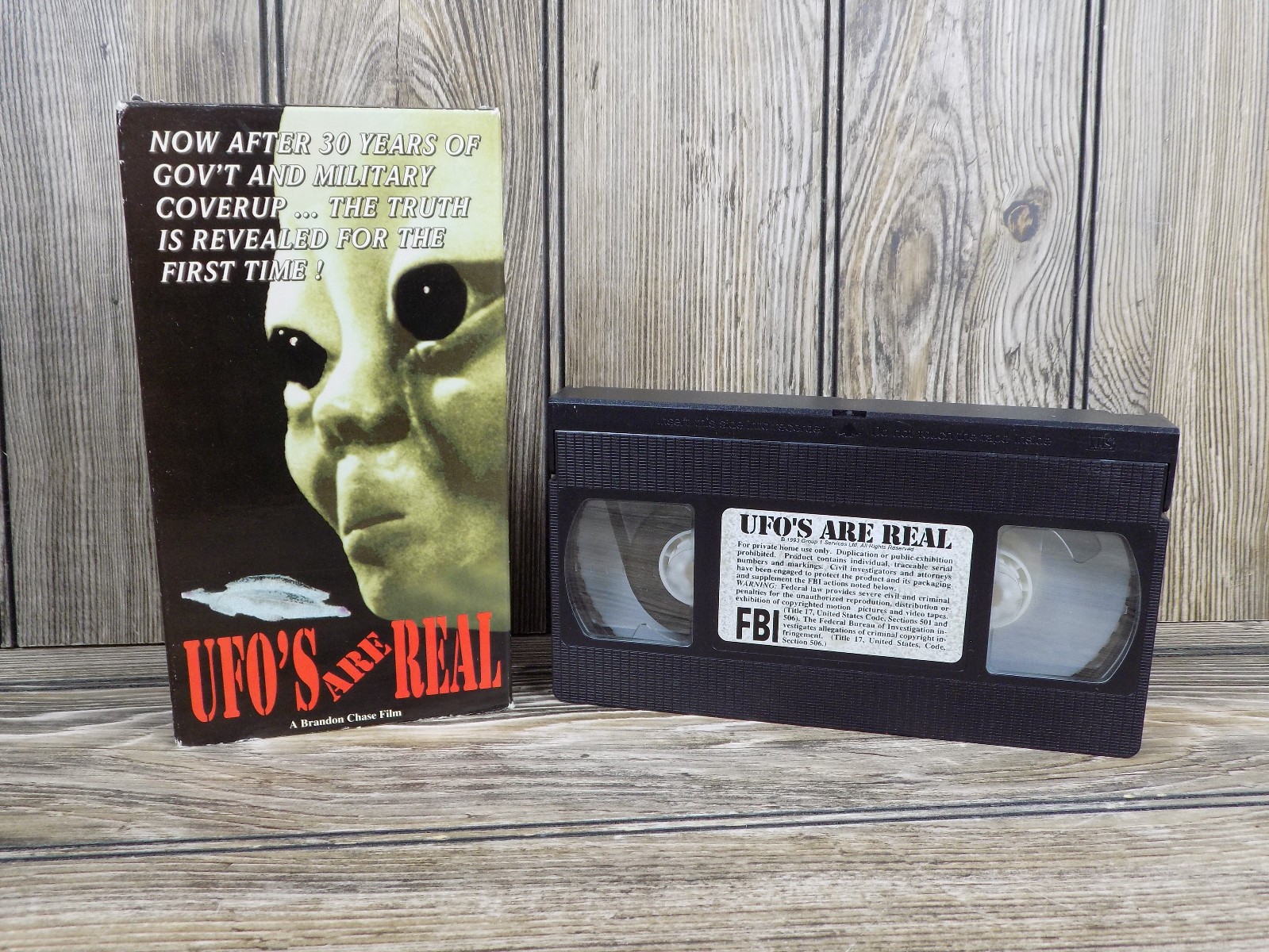 Lot Of Vintage UFO, Roswell, & Alien Abductions (Six Paperbacks & VHS)
