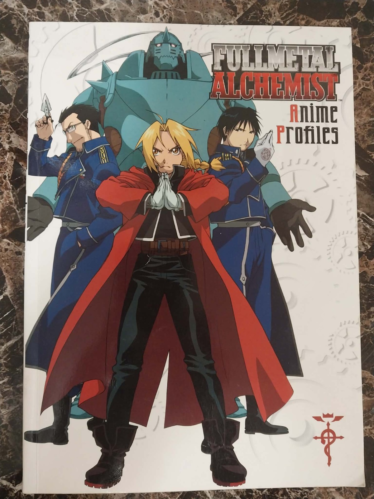 Fullmetal Alchemist Art Book 1 & 2 Hardcover + Anime Profiles Lot VIZ English