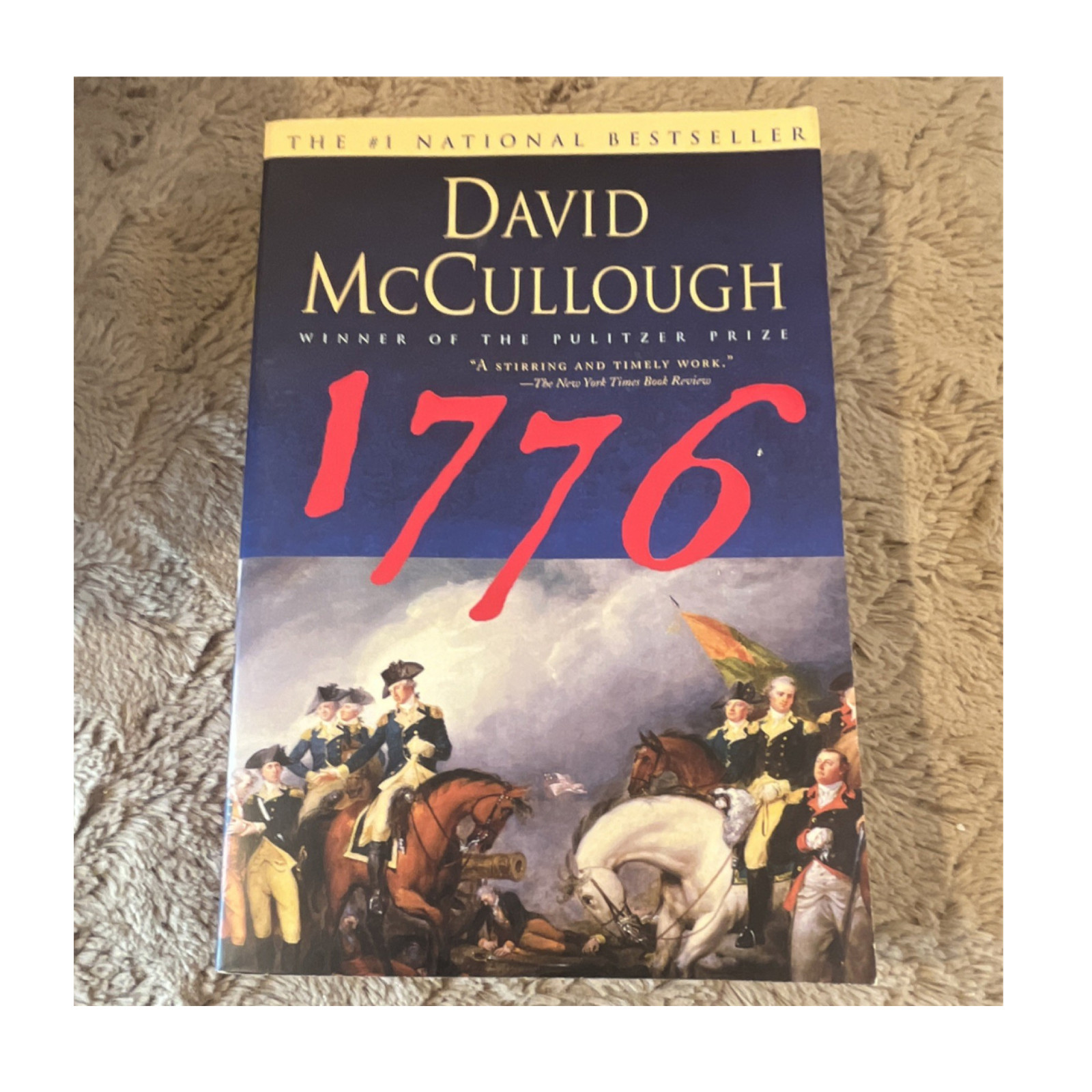 David McCullough 1776, Simon & Schuster, Paperback 2005, History, Illustrated